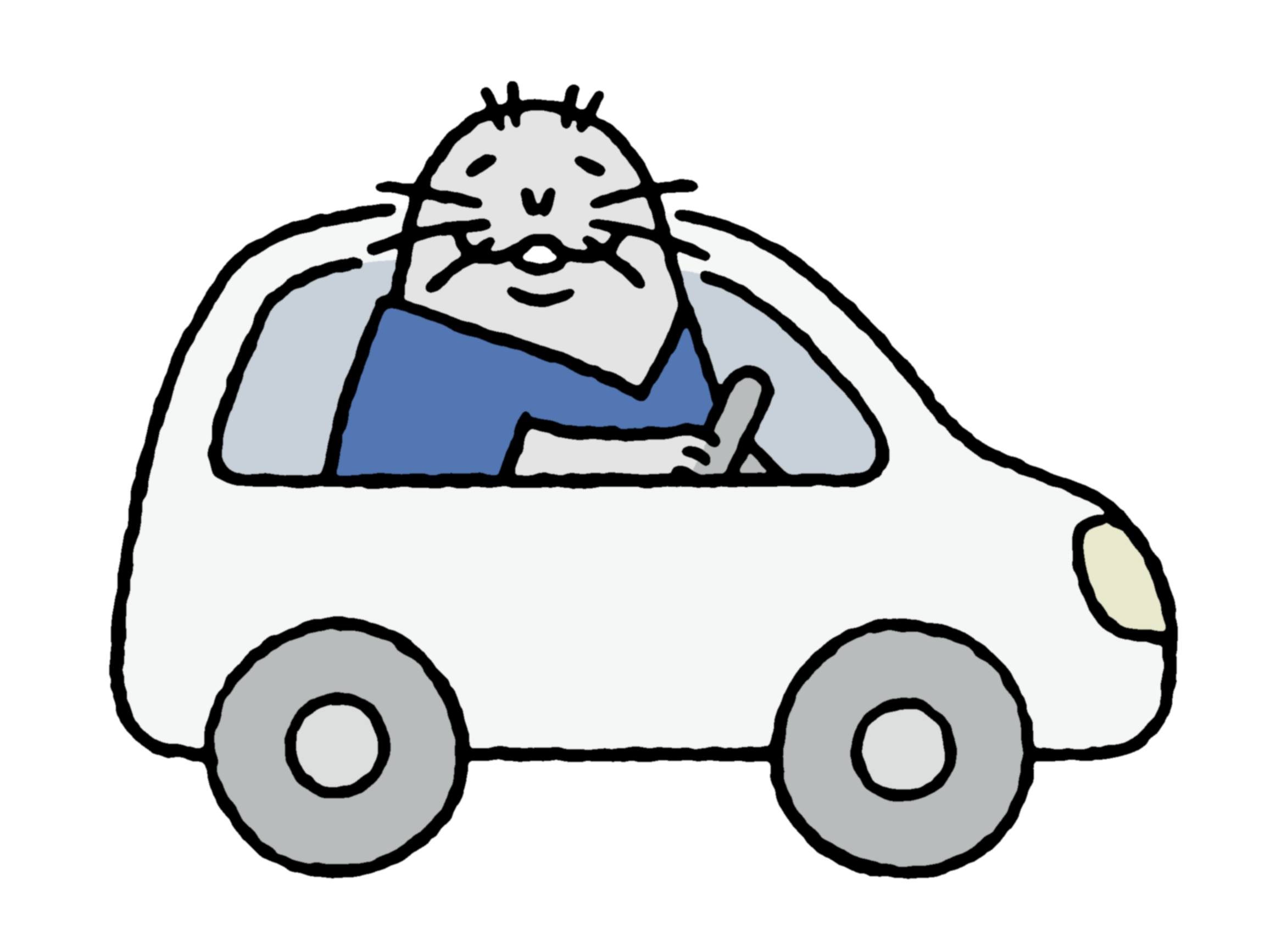 あざらし訪問カー